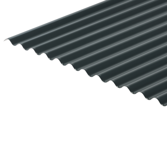 13/3 Corrugated 0.7 Thick Polyester Paint Coated Roof Sheet