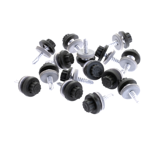 25mm Screws for Steel with Moulded Head (Pack of 100)