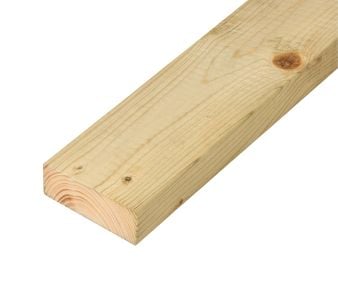 C24 Sawn Green Treated Timber Support 47mm x 150mm