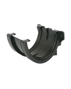Brett Martin 170mm Deepstyle PVC Union Bracket in Black