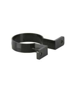 Brett Martin 68mm Round PVC Downpipe Bracket in Black