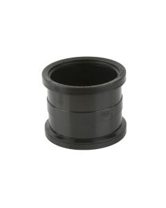 Brett Martin 110mm Round PVC Downpipe Connector in Black