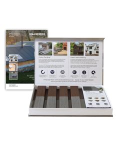 Composite Slatted Cladding Sample Pack