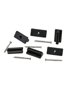 Composite Decking T-Clip Fixings and Screws (Pack of 100)
