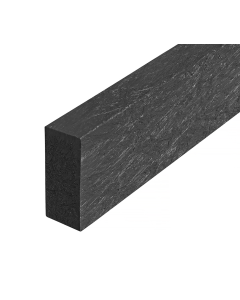 Recycled Plastic Joist, 50mm x 125mm x 3m length, Black