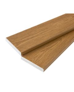 3.6m Nordeck Woodgrain Effect Decking Board