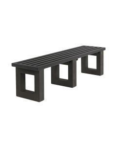 Recycled Plastic Backless Bench