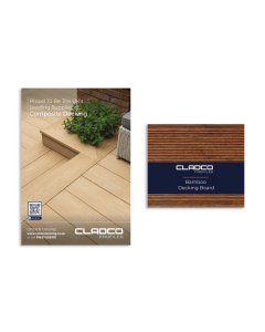 Bamboo Hardwood Decking Sample