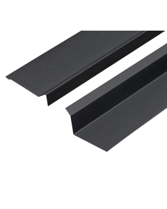 90° Verge Flashing and Backer Plate Kit for Standing Seam - 3m
