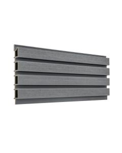 2.5m Composite Slatted Wall Cladding Panels
