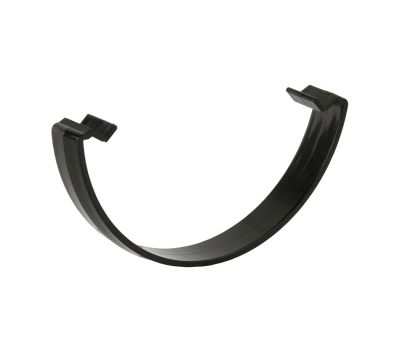 Brett Martin 112mm Roundstyle PVC Gutter Clip in Black