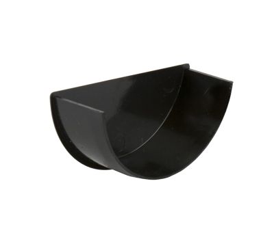 Brett Martin 112mm Roundstyle PVC Internal Stop End in Black