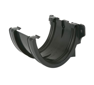 Brett Martin 170mm Deepstyle PVC Union Bracket in Black