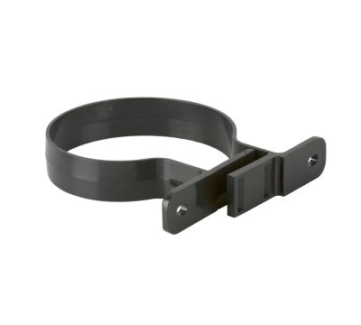 Brett Martin 110mm Round PVC Downpipe Bracket in Black