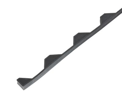Profiled Foam Eaves Fillers to Fit 34/1000 Supaseal (25mm) Black With 6mm Base