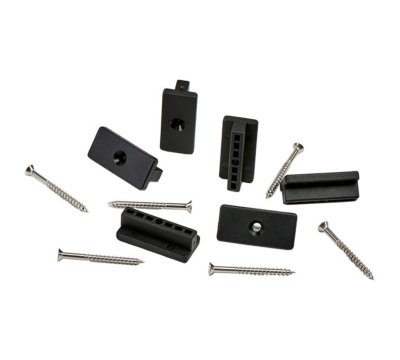 Composite Decking T-Clip Fixings and Screws (Pack of 100)