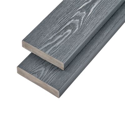 3.6m Premium Woodgrain Effect Decking Board Capstock PVC-ASA