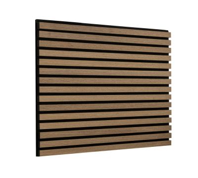 2.4m Acoustic Internal Slatted Wall Panels