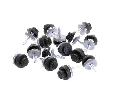 25mm Screws for Steel with Moulded Head (Pack of 100)