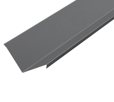 90° Internal Corner Barge Flashing for Standing Seam - 3m 120mm x 120mm