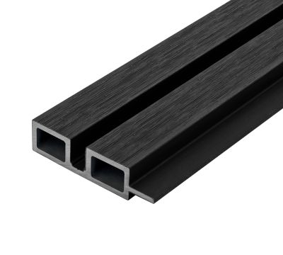 2.5m Slatted Wall Cladding Double End Profile Trim