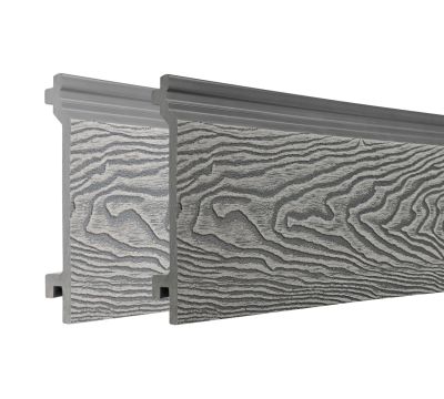 3.6m Mixed Grey Composite Woodgrain Cladding Boards