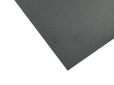 Mica 0.6mm thick Flat Sheets 3m length Graphite Grey