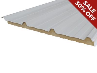 32/1000 Insulated Panel 40mm thickness Goosewing PVC Roof Sheet