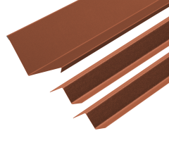 90° Internal Corner Barge Flashing and Z Bar Kit for Standing Seam - 3m 120mm x 120mm