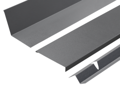 110° Lean-To Flashing and Z Bar Kit for Standing Seam - 3m