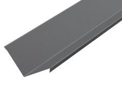 90° Internal Corner Barge Flashing for Standing Seam - 3m 120mm x 120mm