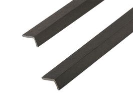 Black Charcoal Corner Trim 37mm x 62mm