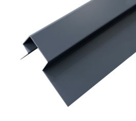 3m Fibre Cement Lap Wall Cladding Asymmetric External Corner Window/Door Trim - Slate