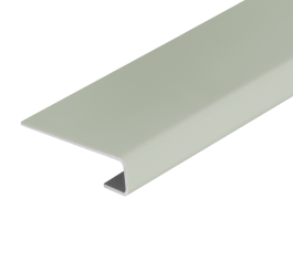 3m Fibre Cement Lap Single Board Connection Profile Trim - Sage Green