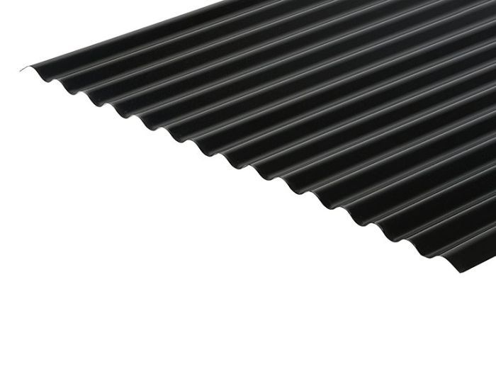 13/3 Corrugated 0.7 Thick PVC Plastisol Coated Roof Sheet