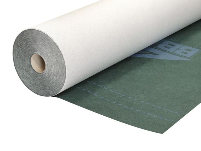 Vent 3 Pro Breathable Roofing Membrane by Cromar. 50m x 1m, Light Green