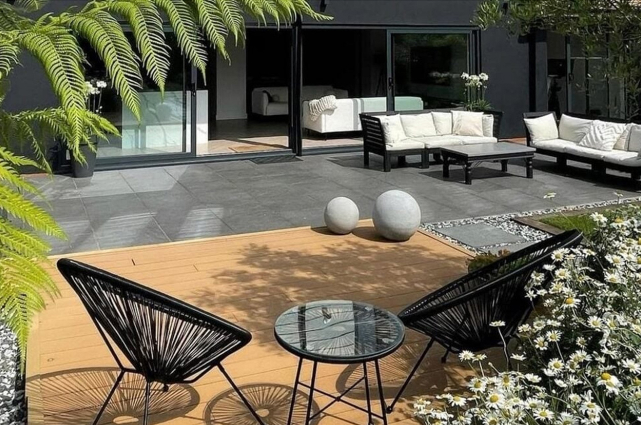 Create the perfect garden escape with Cladco Composite Decking Boards