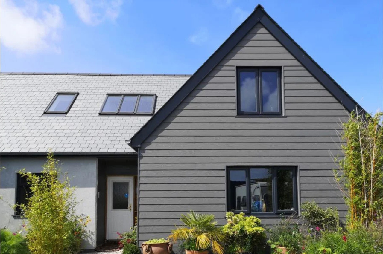 Home Extension | Fibre Cement Cladding in Granite