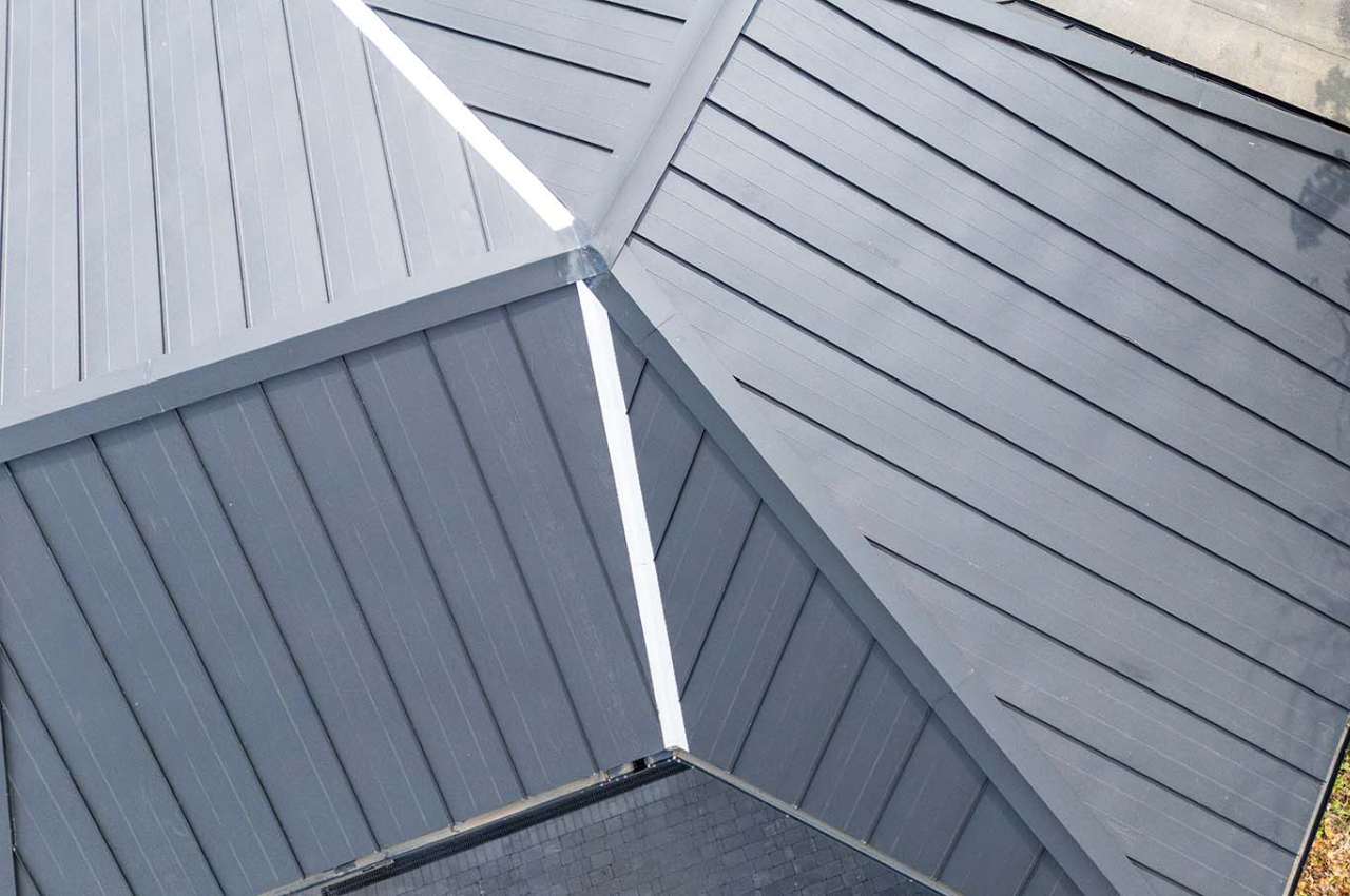 Contemporary and Modern Home Roofing Transformation Using Our Standing Seam Sheets
