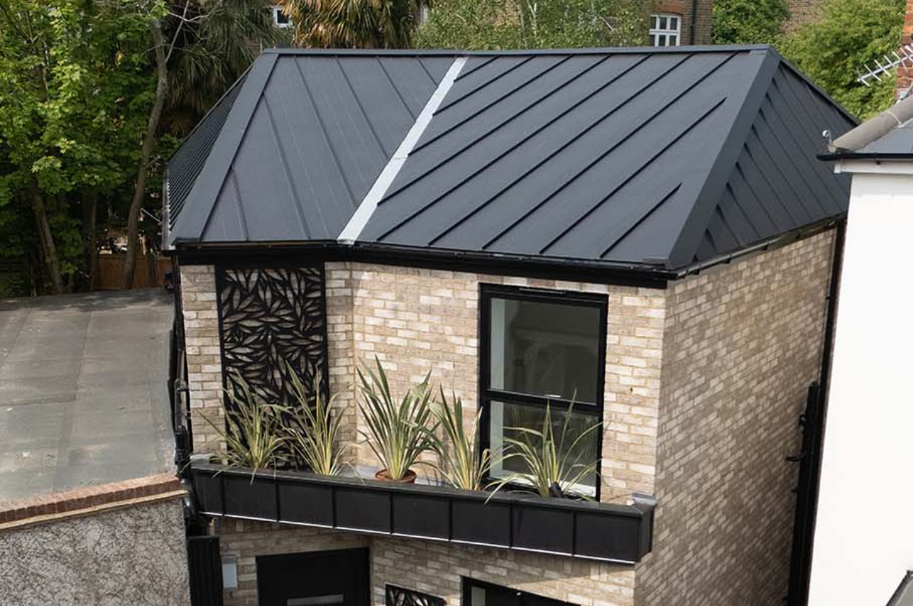 Contemporary and Modern Home Roofing Transformation Using Our Standing Seam Sheets