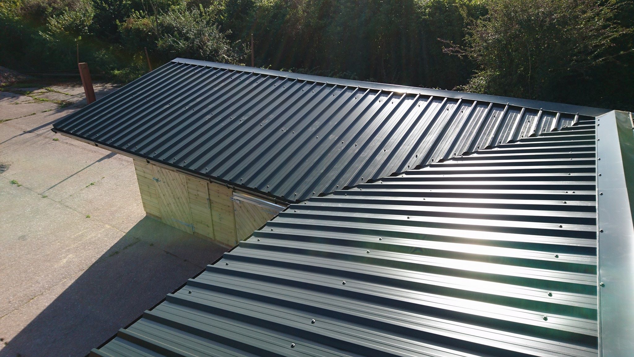 Juniper Green 32/1000 Roof Sheeting