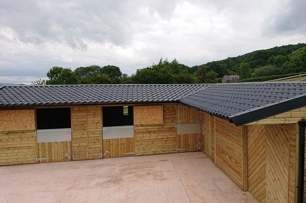 Tileform Roof Sheets in Slate Grey GreenCoat® Pural Coating