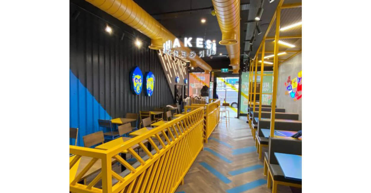 London-based burger restaurant transforms interior with Cladco Steel Sheets