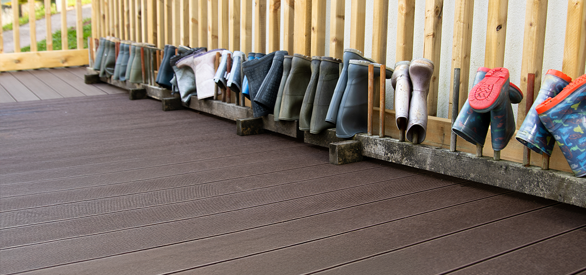 Local Decking Project at Hatherleigh Primary School