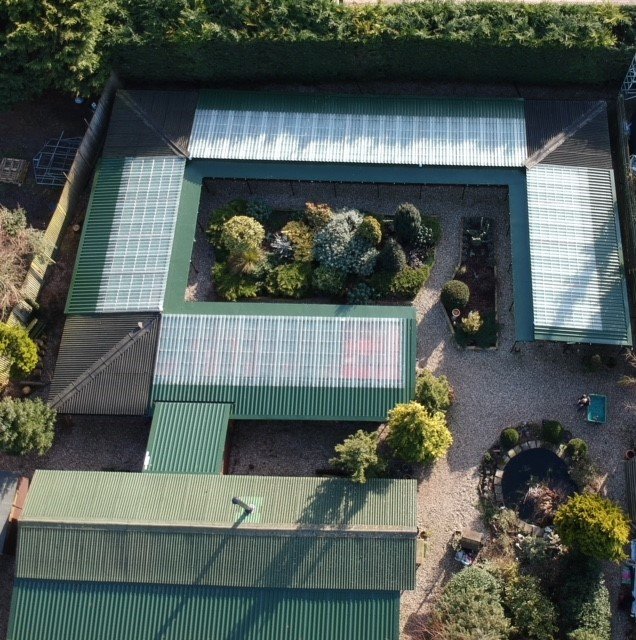 The Garden Mews Cat Hotel replaces Roof with Cladco Roof Sheets