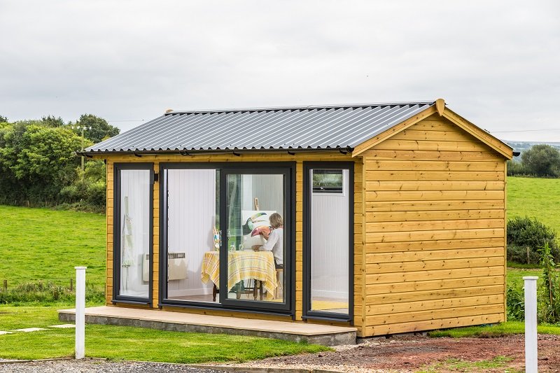 Shields Buildings bespoke timber buildings in North Tawton, Devon.