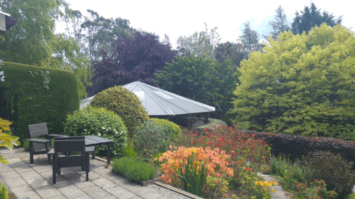 The Greenhouse Spa with Cladco Corrugated Roofing Sheets. 