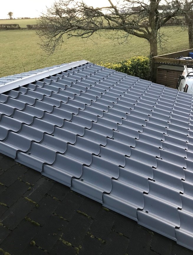 Tile Form Sheeting - The cost effective alternative to Clay Tiles. 