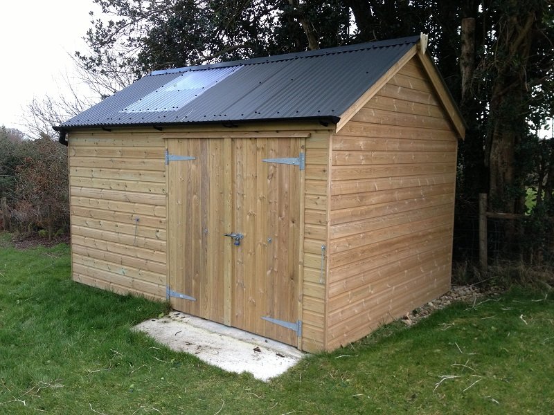 Shields Buildings bespoke timber buildings in North Tawton, Devon.