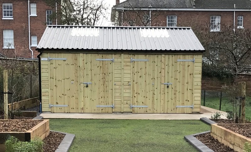 Shields Buildings bespoke timber buildings in North Tawton, Devon.